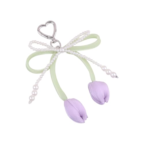 Lerpwige BOUDS Keychain Tasche Zauber Für Frauen Geldbeutel Handtasche Rucksack Anhänger Auto Keyring Ästhetische Schlüsselbund Ästhetische Reize Für Handtaschen von Lerpwige