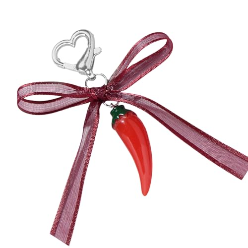 Lerpwige Bows Schlüsselbeutel Zauber Für Frauen Geldbeutel Handtasche Rucksack Anhänger Auto Keyring Ästhetische Schlüsselbund Zauberzubehör Accessoires von Lerpwige