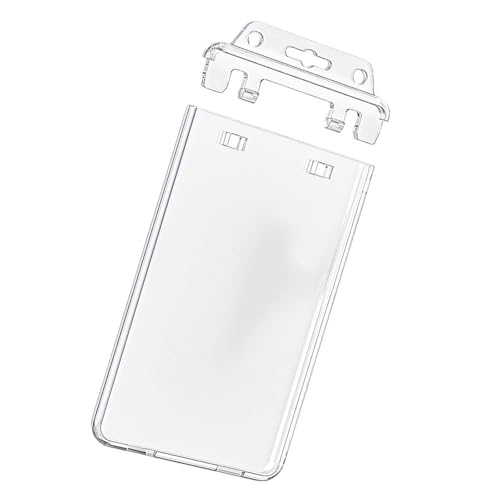 Lerpwige Clear Card Inhaber wasserdichte Abzeichenhalter Kartenschutzfall Kreditkartenschutzkartenkarten Für Reiseanwendungen von Lerpwige