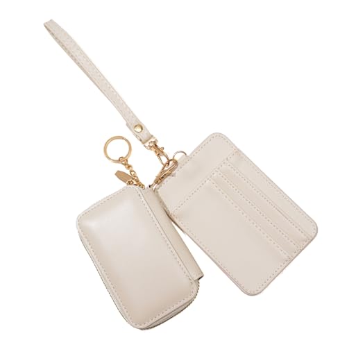 Lerpwige Duals Beutel Armband Tastatur Wallets Mit Abnehmbaren Reißverschlüssen Coin Geldbeutel Kartenhalter Minis Karten Brieftet Frauen Duals Pounch Armband Abnahmliche Münzgrundteile von Lerpwige