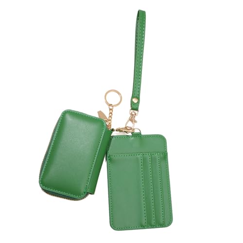 Lerpwige Duals Beutel Armband Tastatur Wallets Mit Abnehmbaren Reißverschlüssen Coin Geldbeutel Kartenhalter Minis Karten Brieftet Frauen Duals Pounch Armband Abnahmliche Münzgrundteile von Lerpwige
