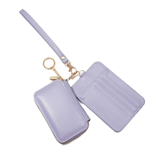 Lerpwige Duals Beutel Armband Tastatur Wallets Mit Abnehmbaren Reißverschlüssen Coin Geldbeutel Kartenhalter Minis Karten Brieftet Frauen Duals Pounch Armband Abnahmliche Münzgrundteile von Lerpwige