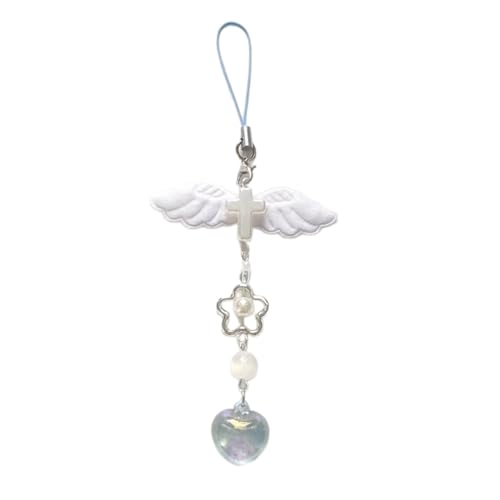 Lerpwige Einzigartige Telefonhülle Kabine Perle Telefon Anhänger Handgefertigtes Bag Accessoire Netter Keychain Lanyard Modeliebhaber von Lerpwige