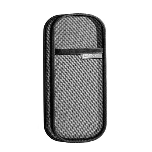 Lerpwige Federmäppchen, doppellagig, transparent, Stifttasche, Stift-Organizer, Reise-Make-up-Pinseltasche für Büro, Schulbedarf, Schwarz Lerpwige Federmäppchen, doppellagig, transparent, Stifttasche, Stift-Organizer, Reise-Make-up-Pinseltasche für Büro, Schulbedarf, Schwarz von Lerpwige