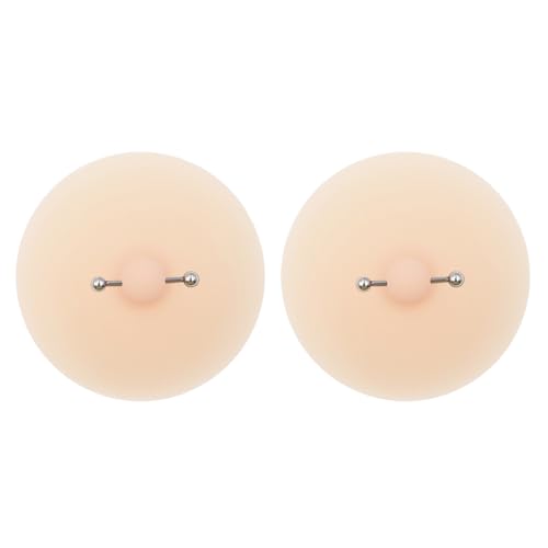 Lerpwige Frauen Brustwarzenabdeckungen Mit Piercing Dessous Wiederverwendbare Selbstklebende Pasties Brustabdeckungen Klebriges Pad Intimzubehör von Lerpwige