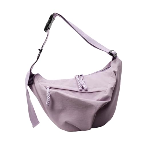 Lerpwige Frauen Umhängetasche Koreanische Stile Dumplings Bag Einfacher Boten Große Kapazität Crossbod von Lerpwige