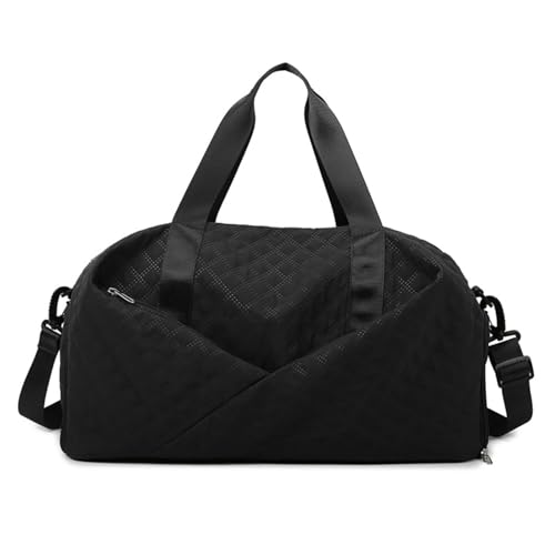 Lerpwige Große Duffle Bag Sport Fitnessstudio Für Frauen Und Männer Freien Über Nacht Camp Mit Nassen Taschen Schuhfach Nasse Taschen Duffle von Lerpwige