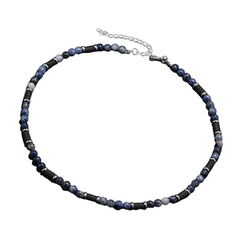Lerpwige Handgefertigte Perlen Halskette Naturstein Halskette Mode Neckschmuck Frauen Für Mode Enthusiasten Stein Anhänger Anwesend von Lerpwige