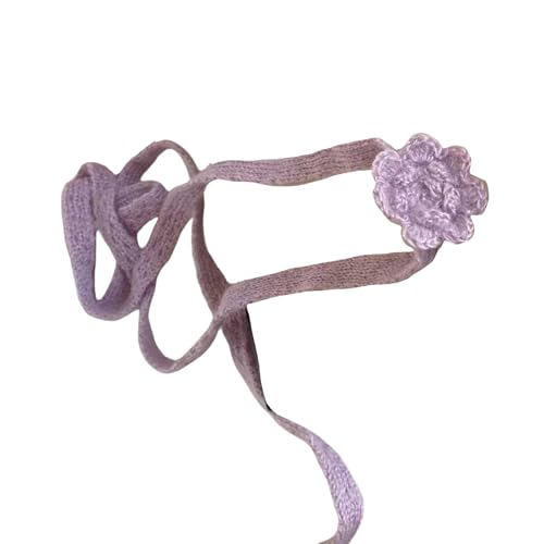 Lerpwige Handgefertigtes Rosenmuster Halsschalelegantes Schlüsselbein Band Schmuckdekoration Für Frauen Vielseitiges Modezubehör Täglicher Schal von Lerpwige