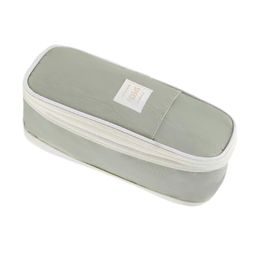 Lerpwige Hohe Kapazität Stifttasche Multifunktionales Federmäppchen Multi Fächer Marker Stift Organizer Kunstbedarf Organizer Tasche Multi Layer Oxford Federmäppchen, mintgrün Lerpwige Hohe Kapazität Stifttasche Multifunktionales Federmäppchen Multi Fächer Marker Stift Organizer Kunstbedarf Organizer Tasche Multi Layer Oxford Federmäppchen, mintgrün von Lerpwige