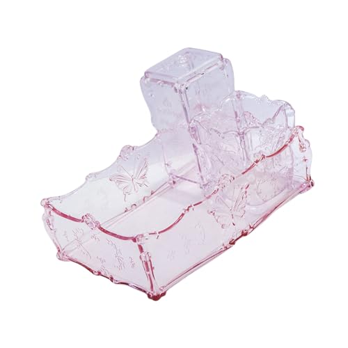 Lerpwige Kosmetik-Entferner-Pads, Organizer, Make-up-Pinselhalter, Schreibtisch-Schmuckschatulle, Maniküre-Werkzeugkasten, 3-teiliges Set von Lerpwige