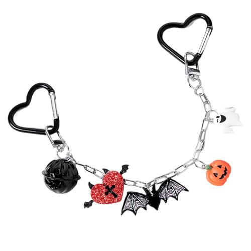 Lerpwige Kürbisbeutel Charme Anhänger Ästhetische Geldbörse Zauber Ästhetische Schlüsselanhänger Schlüsselring Für Frauen Rucksack Geldbeutel Handtasche Decors Bag Charms Accessoires von Lerpwige