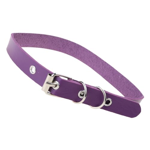 Lerpwige Mode Schlangekette Kette Gürtel Punk Rock Styled PU Leder Halskette Halskette Für Partys Und Festivals Verstellbar von Lerpwige