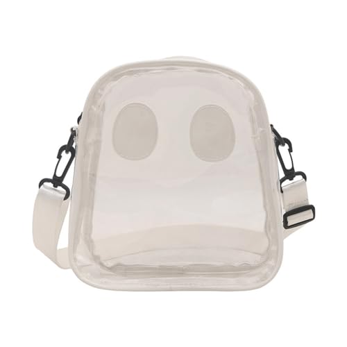 Lerpwige Schädeldruckkontrast Farbdurchlässigkeit Waterdes PU Crossbody Geldbörse Mit Verstellbarem Riemen Für Tägliche Verwendung Niedlicher Skelettbeutel von Lerpwige