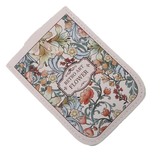 Lerpwige Schiebekarte Geldbörse Leder Kartenetui Multifunktional Karten Organizer für Studenten Büroangestellte Schule Büro Reise Student Organizer, a von Lerpwige