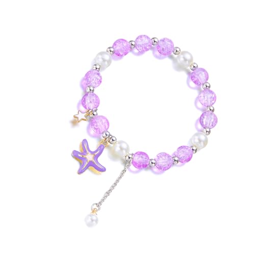 Lerpwige Schlichtes Meer inspirierter dezenter Seestern-Anhänger, stilvolles Accessoire, handgefertigtes Handgelenk-Accessoire, Schmuck für den täglichen Gebrauch, elegantes Mädchen-Armband von Lerpwige