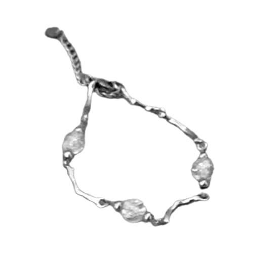 Lerpwige Schneeflocke Perlen Halskette/Armbandschmuck Für Geschäftstreffen Und Partys Handgefertigte Perlen Frauen Accessoires Stilvolle Frauen von Lerpwige