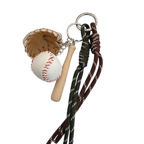 Lerpwige Sporty Bag Ornament Praktische Metall Baseball Design Charme Keychain Trendy Backpack Dekoration Für Erwachsene Pendlertasche Zauber Lerpwige Sporty Bag Ornament Praktische Metall Baseball Design Charme Keychain Trendy Backpack Dekoration Für Erwachsene Pendlertasche Zauber von Lerpwige