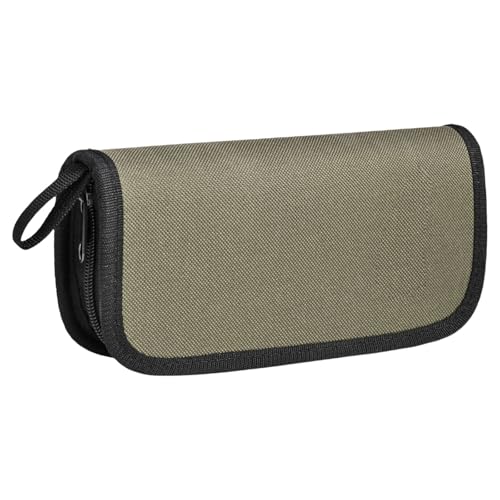 Lerpwige Tackle Bags Pailletten-Ködertasche, Spinner-Aufbewahrungstaschen mit Reißverschlüssen, Angelhaken, Organizer, Spinnköder, Tragetasche, Fliegenfischen, Angelausrüstungstasche, mehrfarbig, S von Lerpwige