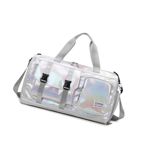 Lerpwige Wasserdichtes Reisetasche Für Frauen Fitness Bag Wochenendtraining Mit Trockener Und Nasse Trennung Sport Reisegepäck Mit Trockener Und Nasse Trennung Fitness von Lerpwige