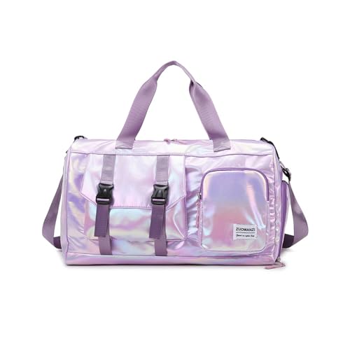 Lerpwige Wasserdichtes Reisetasche Für Frauen Fitness Bag Wochenendtraining Mit Trockener Und Nasse Trennung Sport Reisegepäck Mit Trockener Und Nasse Trennung Fitness von Lerpwige