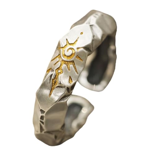 Lerpwige Wünschen Steinringe Mit Detaillierter Handwerkskunst Die Für Diejenigen Geeignet Sind Die Vintage Schmuck Lieben Und Stile Personalisieren von Lerpwige