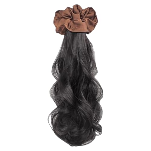 Mädchen Haarstück Curly Perücken Haarverlängerungen Foto Requisiten Freizeitchignons Pferdeschwanz Erweiterungen Cosplay Liefert Hochzeitsfeierzubehör Clip In von Lerpwige