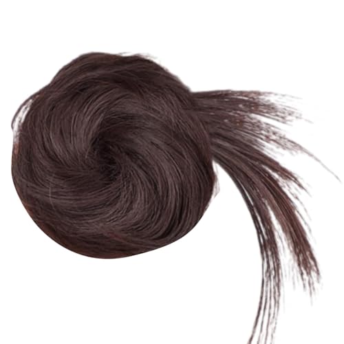 Mädchen Haarteilshaarverlängerungen Für Prinzessin Coser Kopfbedeckung Chignons Zeigen Kleine Gesichts Vielseitiges Haarbrötchen Täglich Kleidung von Lerpwige