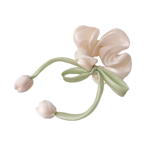 Mode Blumengewebe Haarclip Uniuqe Kopfbedeckungshaarzubehör Hiarpin Für Die Verleihung Von Raffinesse Zu Ihrem Look von Lerpwige