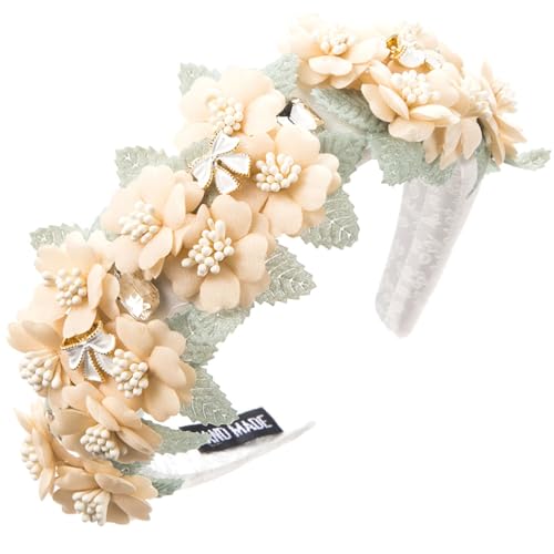 Mode Kopfbedeckung Mit Blumenkopfbedeckung Machen Einen Tatement Headschmuck Haarbänder Haarstücke Für Verschiedene Frisuren Geeignet von Lerpwige
