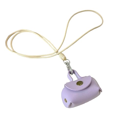 Modische Anhänger Halskette Weicher PU Leder Beutel Anhänger In Lebendigen Farben Für Trendsetters Vielseitige Mode von Lerpwige