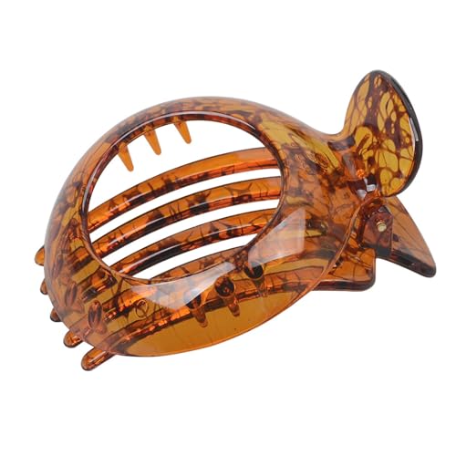 Modische Breite Haare Barrettes Einzigartige Braune Klemme Haarnadelhaarclips Stylish Wide Hair Accessoire Freizeitgebrauch Modische Breite Haare Barrettes Einzigartige Braune Klemme Haarnadelhaarclips Stylish Wide Hair Accessoire Freizeitgebrauch von Lerpwige