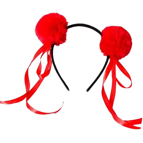 Modische schwarze Kinder-Kopfbedeckung, komfortables Design, multifunktionales Stirnband, einfach zu tragen, für Partys und Schulveranstaltungen von Lerpwige