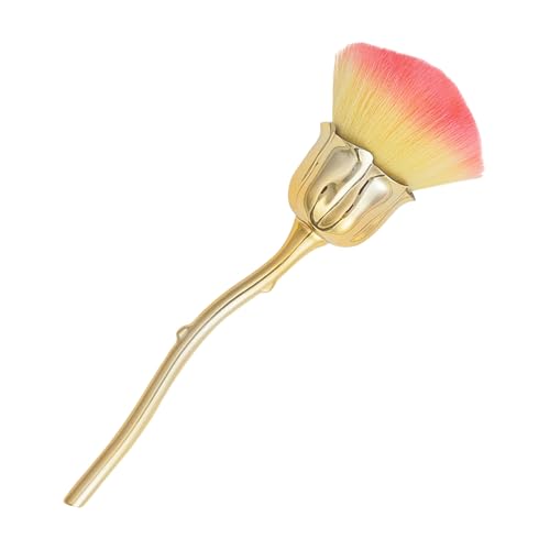 Nägel Kunststaubpulver Entferner Reiniger Pinsel Rose Form Lang Für Nägel Die Reinigung Von Make Up Pinsel Werkzeugen Abschneiden von Lerpwige