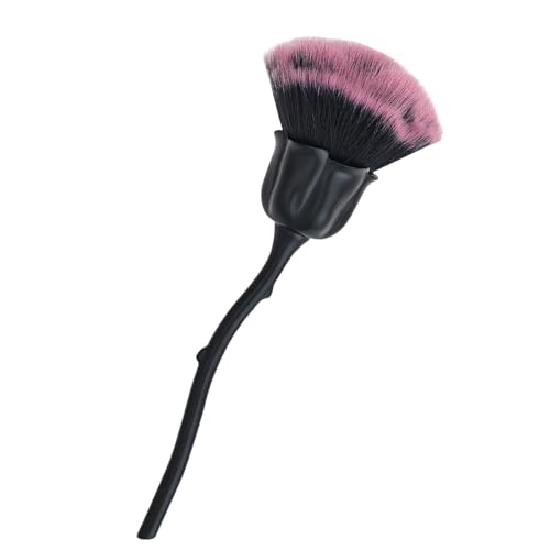 Nägel Kunststaubpulver Entferner Reiniger Pinsel Rose Form Lang Für Nägel Die Reinigung Von Make Up Pinsel Werkzeugen Abschneiden von Lerpwige