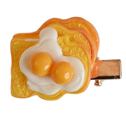 Neuheit Simulation Brotform Haarclip Carnival Photography Haarnadel Für Frau Mädchen Maillard Look Looks Aufnehmen Foto von Lerpwige