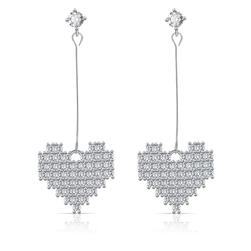 Ohrstecker mit Strass-Details, für Abendveranstaltungen, Kupferstruktur für einen Hauch von Charme in jedem Outfit, Einheitsgröße, Wie beschrieben, Wie beschrieben von Lerpwige