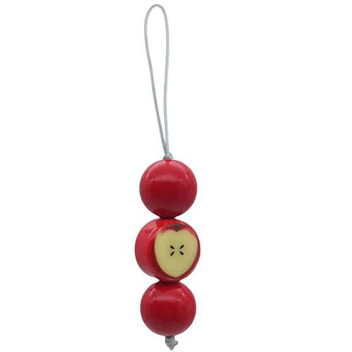 Perlen Dangle Charm Obst/Katze/Delphin Anhänger Keychain Stylish Telefonkette Mode Und Leichtes Accessoire von Lerpwige