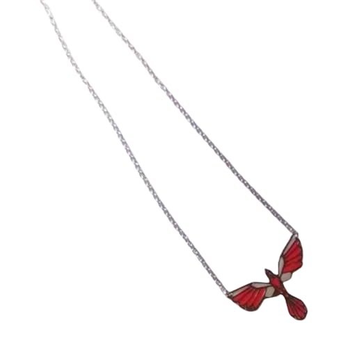 Phoenixs Und Hummingbird Night Leuchten Schmuck Ideal Für Tägliche Abnutzung Oder Besondere Anlässe Um Ihre Lookstile Frauen Statement Halskette Zu Verbessern von Lerpwige