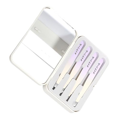 Pinzetten Für Gesichtsbehandlungen Haare 4pcs Augenbrauen Pinzetten Für Frauen Männer Geschenke Professionelle Edelstahl Haarentfernung Präzision Eingewachsene Haare von Lerpwige