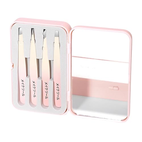 Pinzetten Für Gesichtsbehandlungen Haare 4pcs Augenbrauen Pinzetten Für Frauen Männer Geschenke Professionelle Edelstahl Haarentfernung Präzision Eingewachsene Haare von Lerpwige