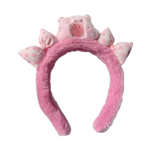 Plüsch Capibara Hairhoop Cartoon Stirnband Thema Party Kopfschmuck Frauen Gesichtswäsche Haarband Kinder Schöne Tierhaarhoop Plüsch Capibara Hairhoop Cartoon Stirnband Thema Party Kopfschmuck Frauen Gesichtswäsche Haarband Kinder Schöne Tierhaarhoop von Lerpwige