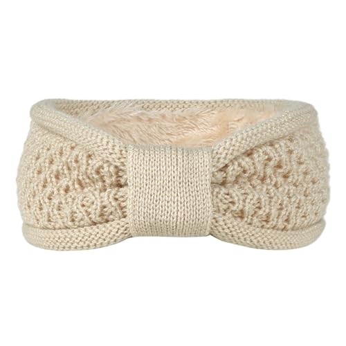 Plüsch-Ohrwärmer mit stilvoller Schleife, dickes pelziges Futter für Make-up, Freizeitkleidung, Wintersport Plüsch-Ohrwärmer mit stilvoller Schleife, dickes pelziges Futter für Make-up, Freizeitkleidung, Wintersport von Lerpwige