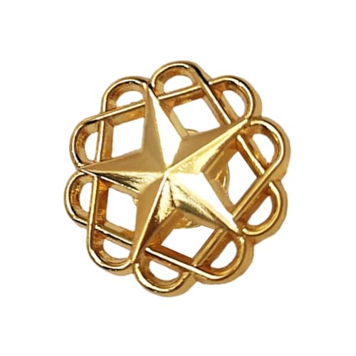 Praktischer Stabiler Legierungsstar Lteel Pin Brosche Mode Accessoire Für Trendsetters Und Büroversorgungen Casual Wear Mode Legierungspin von Lerpwige