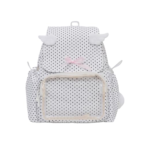 Rucksäcke Für Schulanime Cosplay Clear Pins Display Daypack Girl Ästhetischer Itabag Rucksack Mit Einfügungsstiften Display Mit Einsätzen von Lerpwige