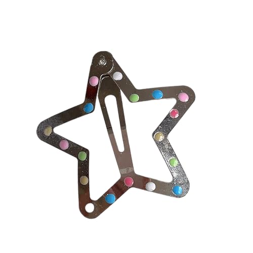 Schöne Haarclip Für Mädchen Kreative Farbenfrohe Punkte Muster Haare Barrettes Zöpfe Haare Barrettes Für Teen Girl Elegant Look von Lerpwige