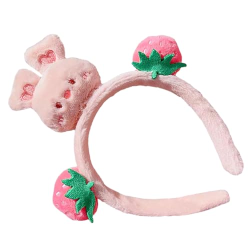 Schöne Plüsch Hasen Stirnband Für Frauen Teenager Gesichtswaschgeburtstagsfeier Geting Headpiece School Event Haar Accessoire Schöne Plüsch Hasen Stirnband Für Frauen Teenager Gesichtswaschgeburtstagsfeier Geting Headpiece School Event Haar Accessoire von Lerpwige