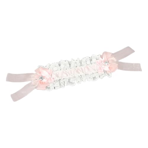 Schönes Spitzenband mit Schleife, süßes Anime-Haarstyling-Zubehör, Haarband für Modebegeisterte, Frauen und Teenager Schönes Spitzenband mit Schleife, süßes Anime-Haarstyling-Zubehör, Haarband für Modebegeisterte, Frauen und Teenager von Lerpwige