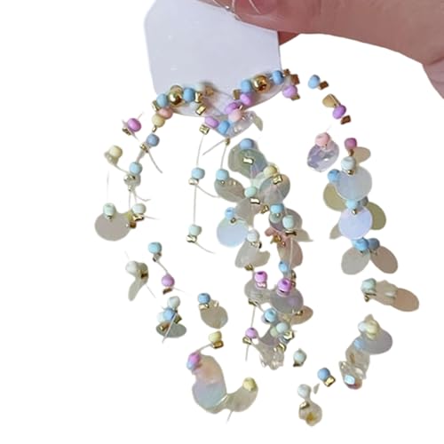 Stilvolle Perlen Quasten Ohrringe Modische Gesicht Schlankung Design Leichte Bequeme Ohrohrstolzen Accessoire Für Frauen Quasten Ohrringe Für Partys von Lerpwige