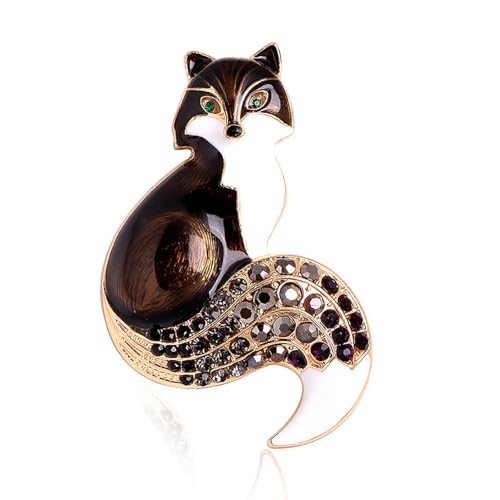 Stilvolle Strasssteine Füchse Brosche Für Bankette Und Hochzeiten Animal Revers Pin Ornament Rucksack Und Jacken Dekoration Stilvolle Strasssteine Füchse Brosche Für Bankette Und Hochzeiten Animal Revers Pin Ornament Rucksack Und Jacken Dekoration von Lerpwige